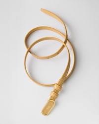 CELINE SULKY BELT 13MM IN Taurillon Leather - SOFT CAMEL -  - 2 | CELINE
