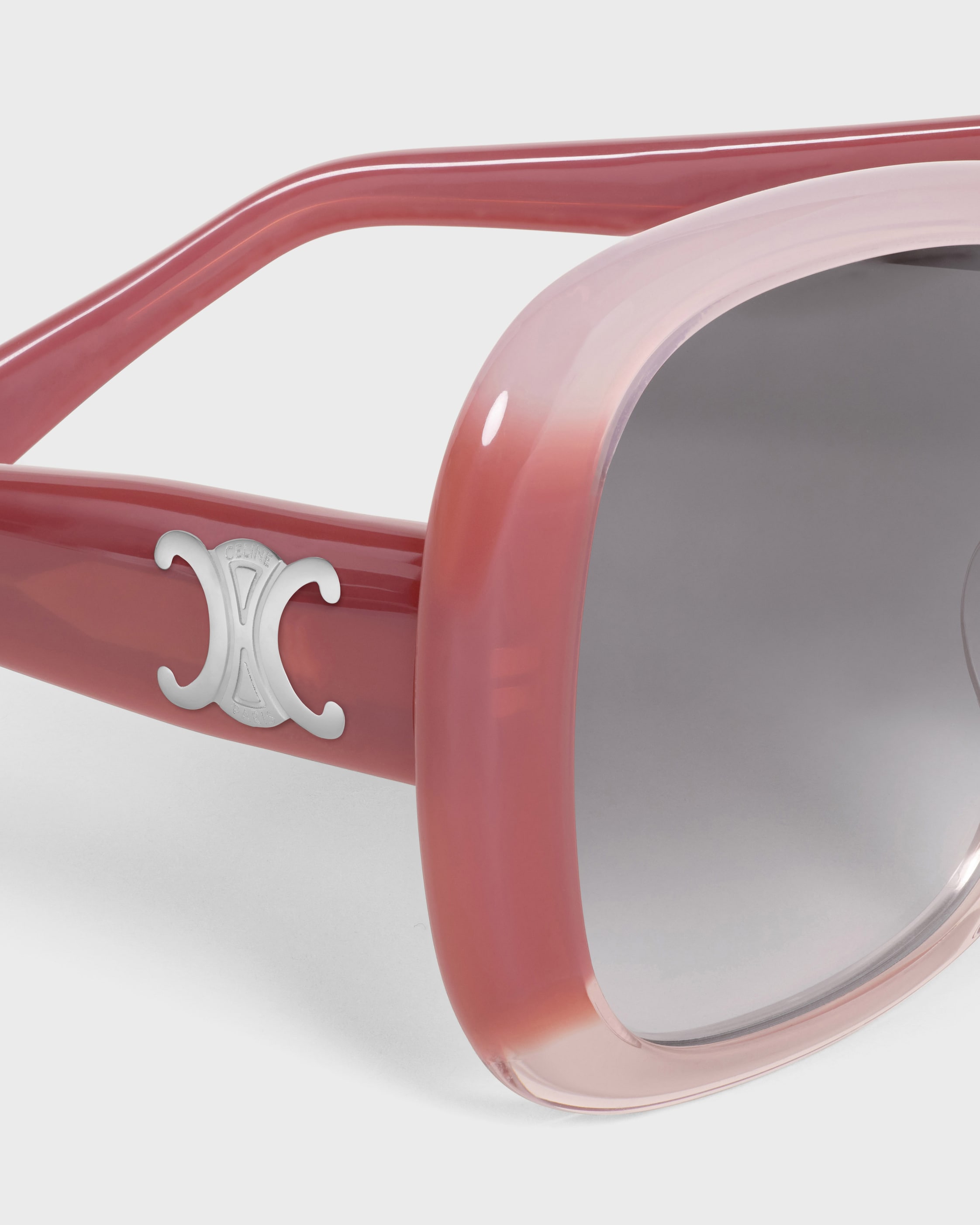 Triomphe 18 sunglasses in Acetate - Gradient Pink | CELINE