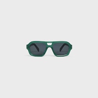 Black Frame 62 sunglasses in Acetate - PINE GREEN -  - 1 | CELINE