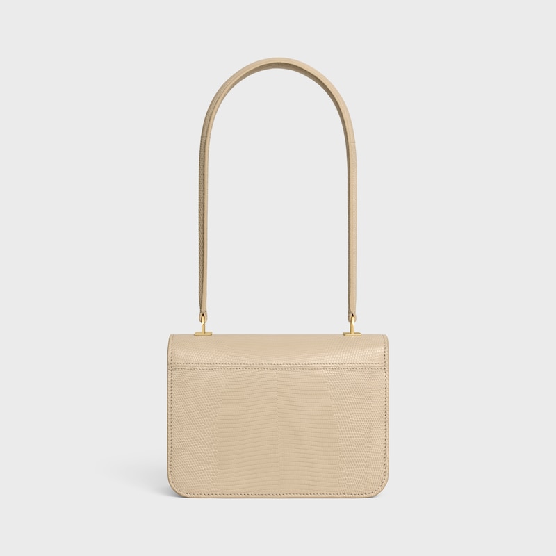 TEEN GARANCE bag IN lizard - DEEP IVORY - TRIOMPHE - 1 | CELINE
