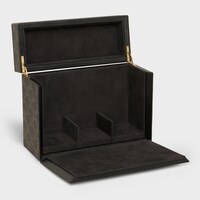 Estuche para 3 perfumes de 200 ml de lona Triomphe y piel de becerro natural - TOSTADO - HAUTE PARFUMERIE - 2 | CELINE
