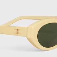 Triomphe Mini 02 sunglasses in Acetate - VANILLA -  - 2 | CELINE