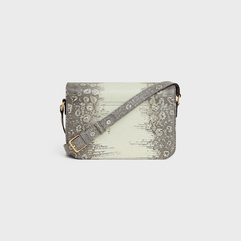 SAC TRIOMPHE CLASSIQUE l&eacute;zard - NATUREL - TRIOMPHE - 1 | CELINE