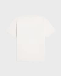 t-shirt loose JERSEY COTON - BLANC/NOIR -  - 2 | CELINE