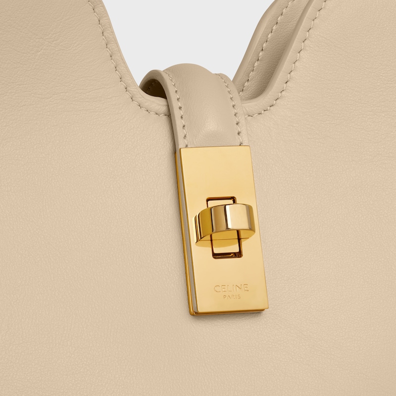 SMALL CAMILLE 16 SOFT BAG IN SMOOTH CALFSKIN - DEEP IVORY - CAMILLE - 1 | CELINE