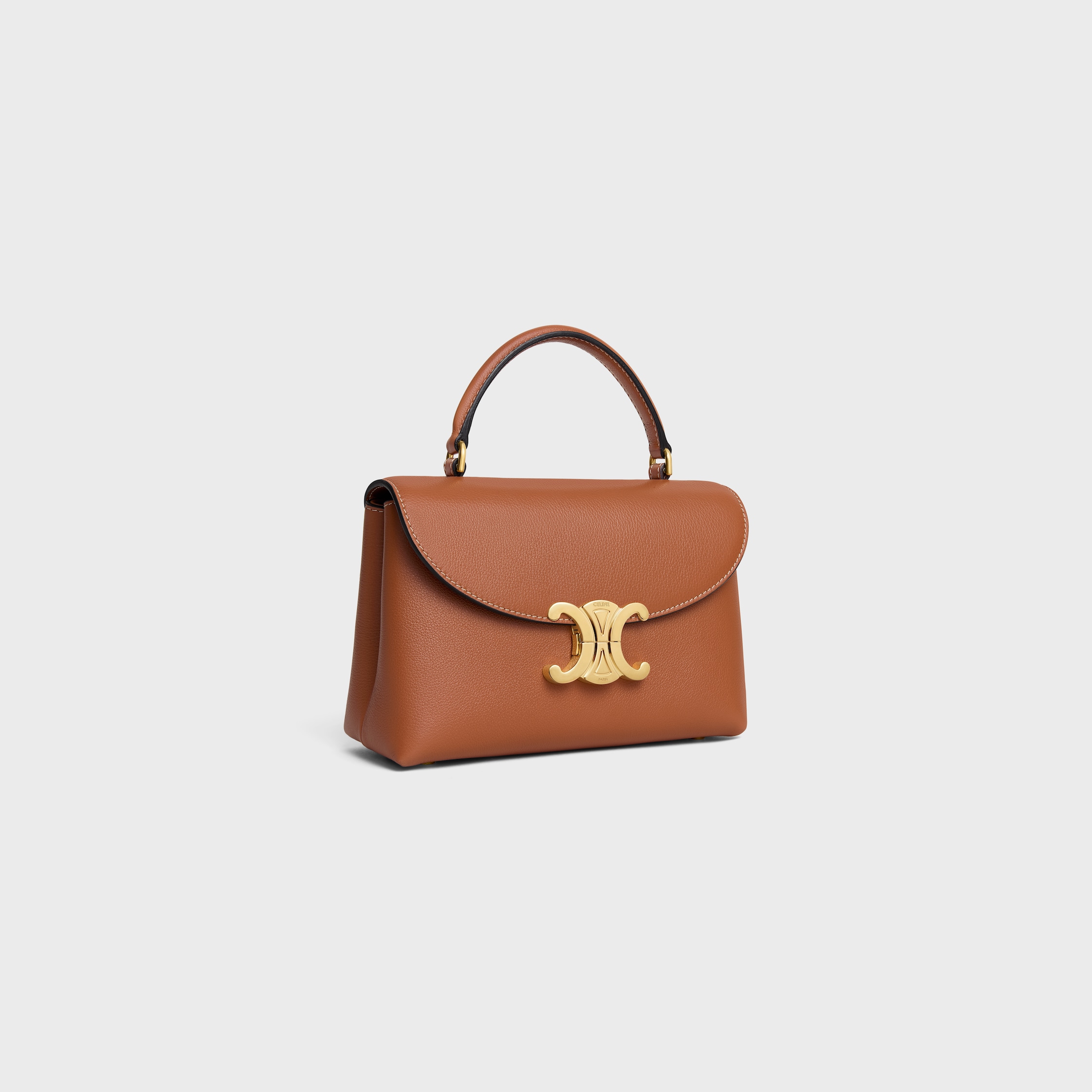TEEN NINO BAG IN SUPPLE GRAINED CALFSKIN - TAN | CELINE