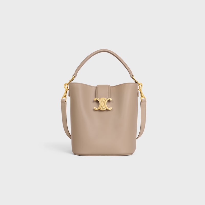 SEAU LOUISE PETIT MOD&egrave;LE VEAU LISSE - SAFARI - LOUISE - 1 | CELINE