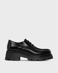 CELINE TRIOMPHE RANGERS DERBY WITH PERFORATED TRIOMPHE in POLISHED BULL - BLACK -  - 1 | CELINE