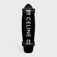 MINI CRUISER in Wood with Celine print - BLACK -  - 1 | CELINE