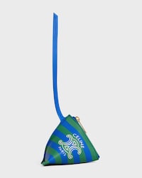 BERLINGOT CHARM IN LAMBSKIN - GREEN / BLUE / WHITE - BAG CHARMS - 1 | CELINE