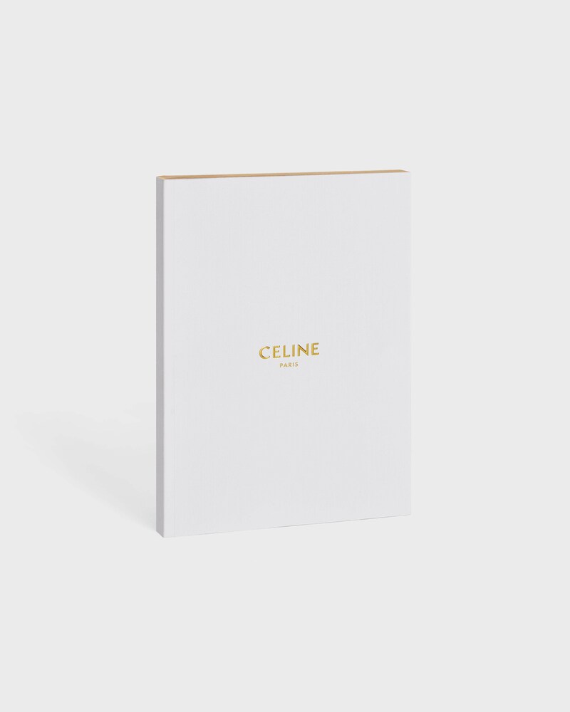 medium notebook in paper - WHITE - SMALL GIFTS - 1 | CELINE