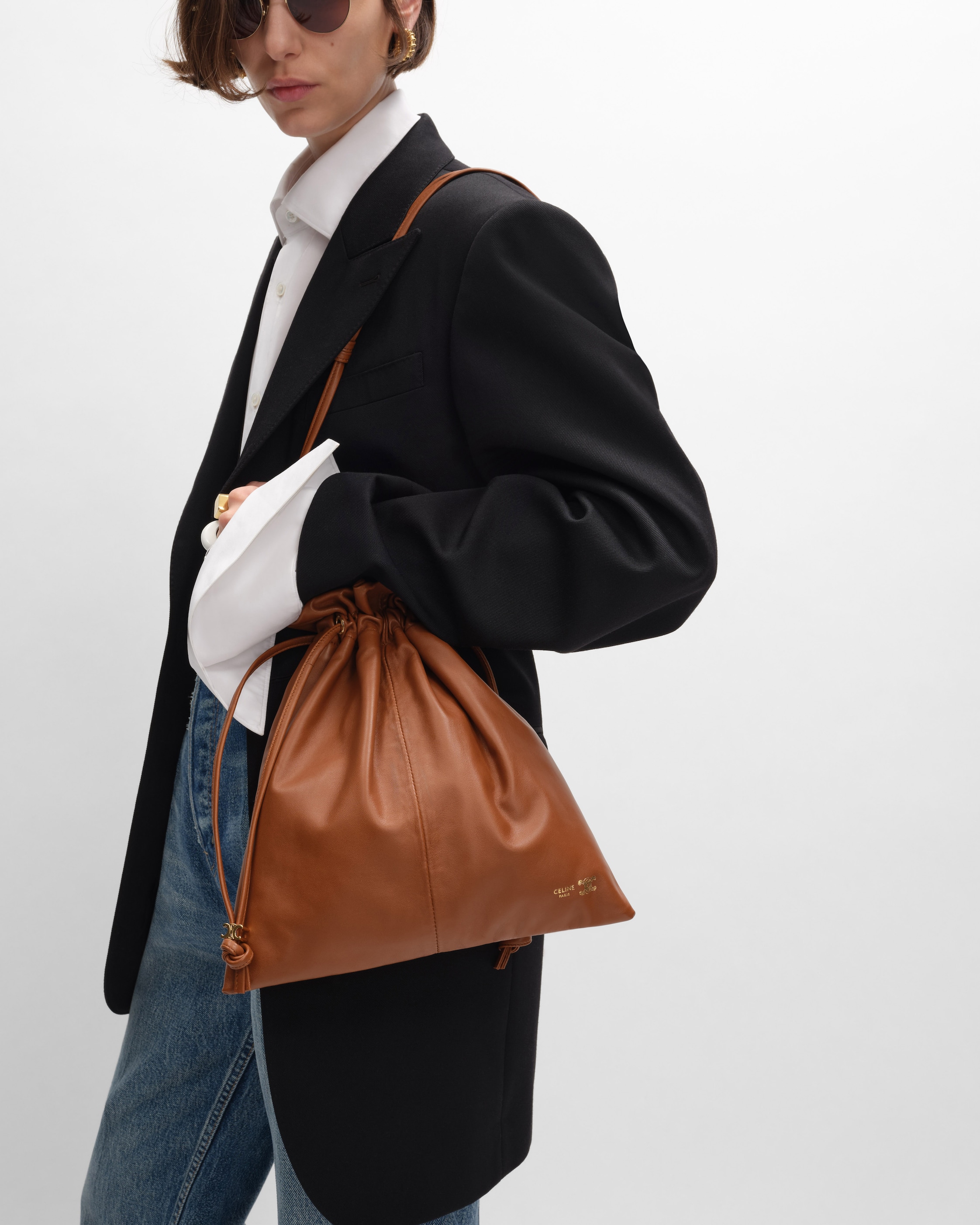ハンドバッグ - レディース ハンドバッグ - ブラウン | CELINE