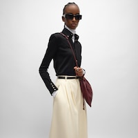 SMALL CRYSTAL POUCH IN LAMBSKIN - SYRAH - EVENING - 2 | CELINE