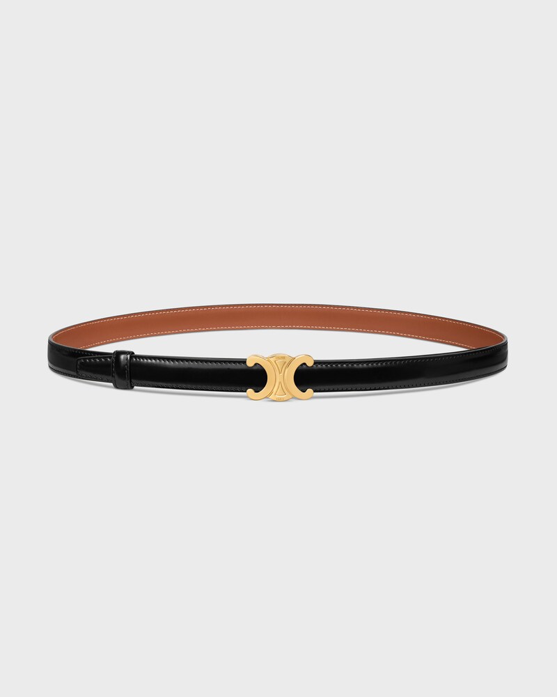 Lanière de ceinture réversible 18MM TAURILLON ET VEAU NATUREL -  -  - 1 | CELINE