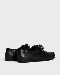 FLAT DERBY IN POLISHED BULLSKIN - BLACK -  - 2 | CELINE