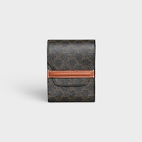 Playing Cards With Case in Triomphe Canvas and Lambskin - Black / Black - CELINE MAISON - 2 | CELINE