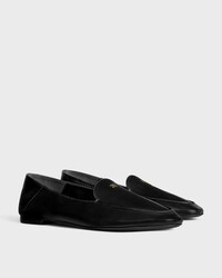 AURA LOAFER IN GOATSKIN - BLACK -  - 2 | CELINE
