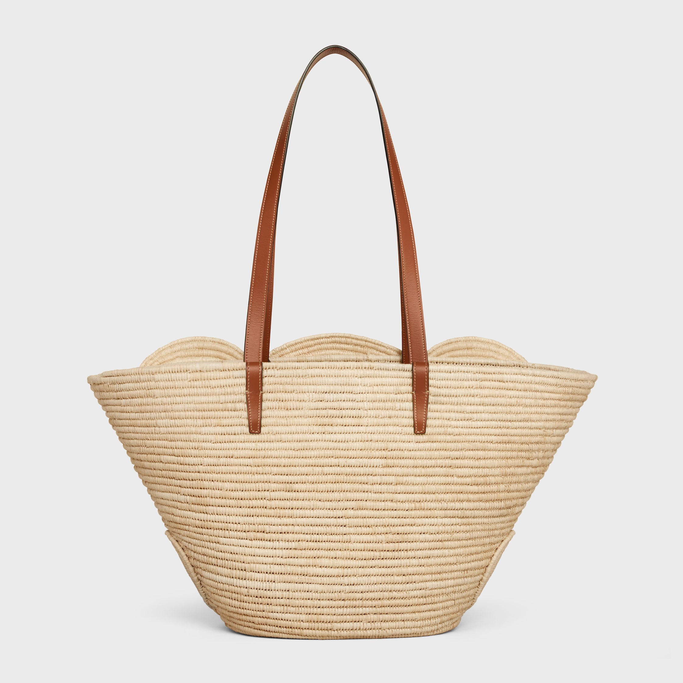 ☆セリーヌ☆ミディアム トリオンフ パニエ☆ ミディアム ブレーデッド トリオンフ CELINE クラシック パニエ