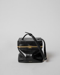 CUBE IN lizard - BLACK - TRIOMPHE FRAME - 1 | CELINE