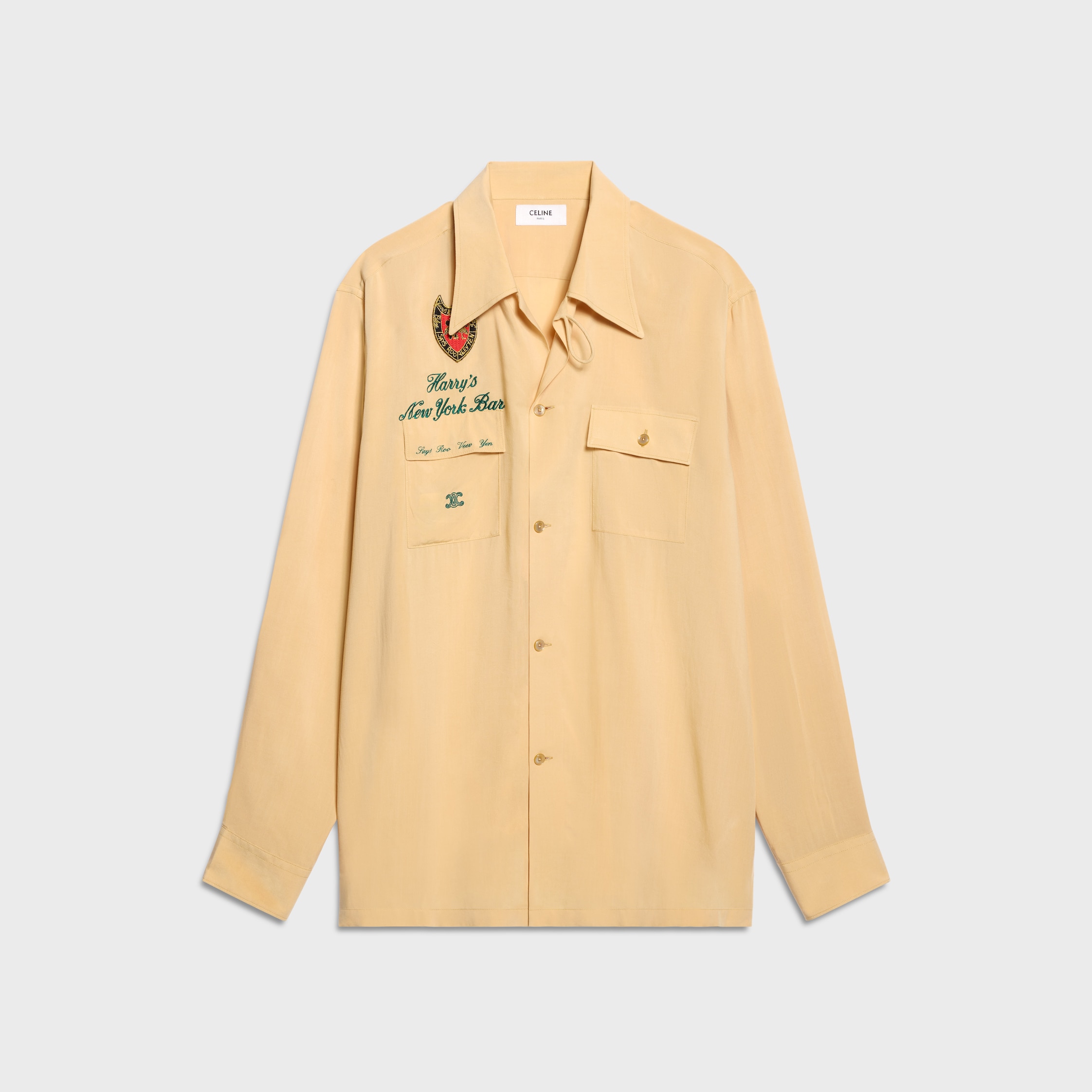シャツ メンズ - シルク | CELINE | セリーヌ公式サイト | ハイ