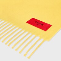 scarf IN cashmere - YELLOW -  - 2 | CELINE