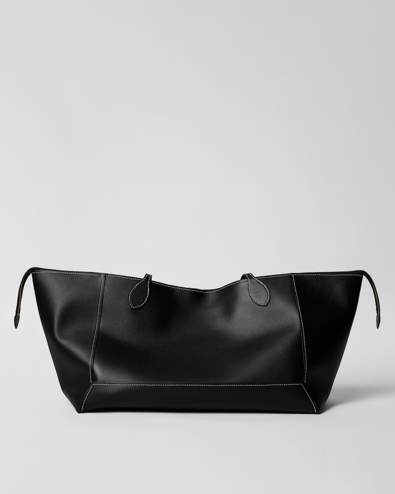 CABAS FRAME VEAU LISSE - Noir - AUTRES LIGNES - 1 | CELINE