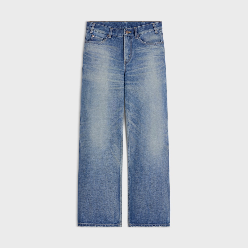 VAQUEROS JOLENE DE DENIM DE ALGOD&Oacute;N - LAVADO UNION -  - 1 | CELINE