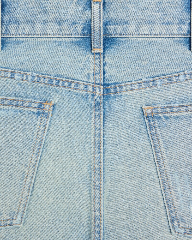 short skate denim sweet honey wash - SWEET HONEY WASH -  - 1 | CELINE