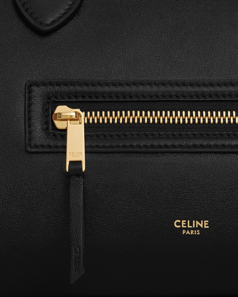 LUGGAGE IN SUPPLE SHINY LAMBSKIN - BLACK - LUGGAGE - 1 | CELINE