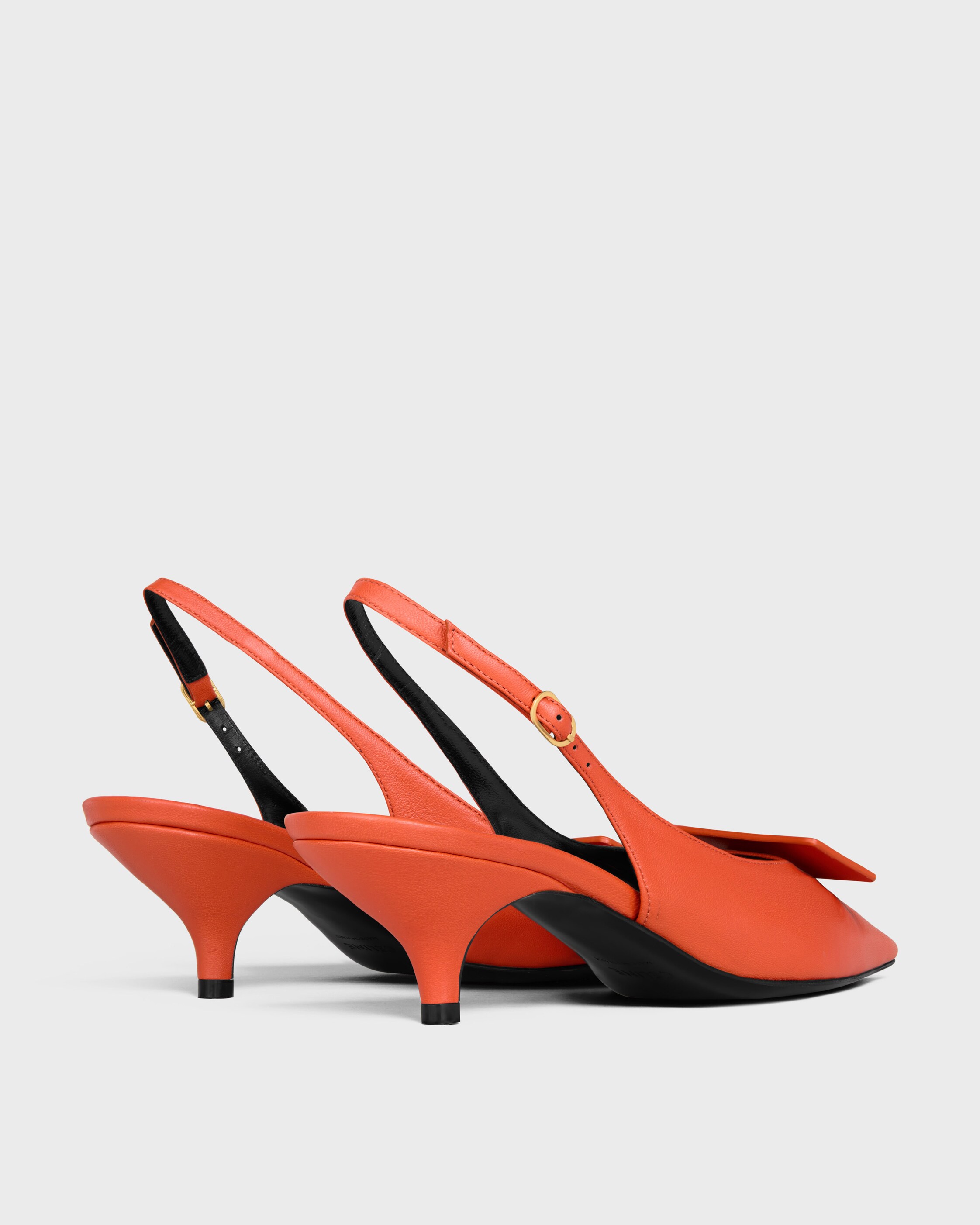 SIGNATURE SLINGBACK IN LAMBSKIN - Poppy | CELINE