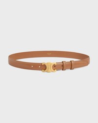 Triomphe Belt 25MM  IN Taurillon Leather - BRONZE -  - 1 | CELINE