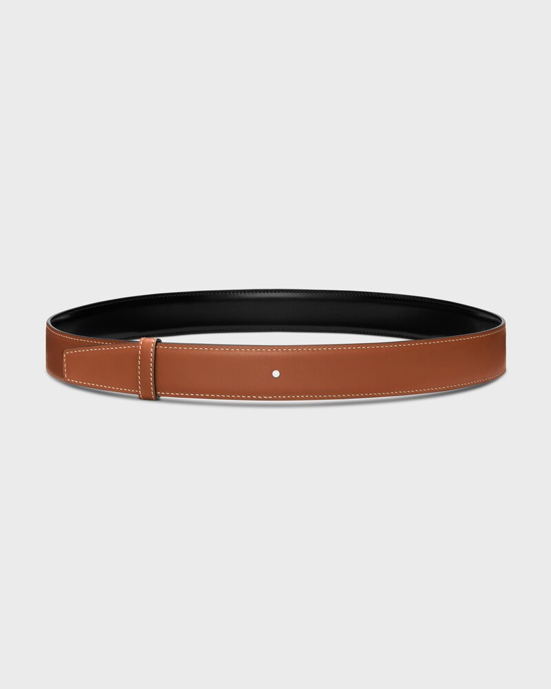 Reversible Strap 30MM IN TAURILLON AND NATURAL CALFSKIN -  -  - 1 | CELINE