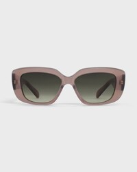 Triomphe 04 Sunglasses in Acetate - MILKY HAZELNUT -  - 1 | CELINE