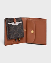 Travel kit in Triomphe Canvas and calfskin - TAN - ACCESSORIES - 2 | CELINE