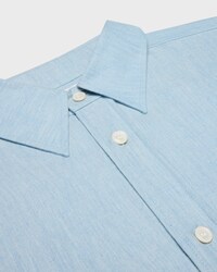 chemise large Coton chambray - BLEU JEAN -  - 2 | CELINE