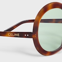 Disc sunglasses in Acetate - CLASSIC HAVANA -  - 2 | CELINE