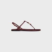 PENNY SANDALEN AUS WEICHEM KALBSLEDER - SYRAH -  - 1 | CELINE