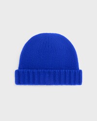 triomphe beanie IN cashmere and silk - BLEU ROI -  - 2 | CELINE