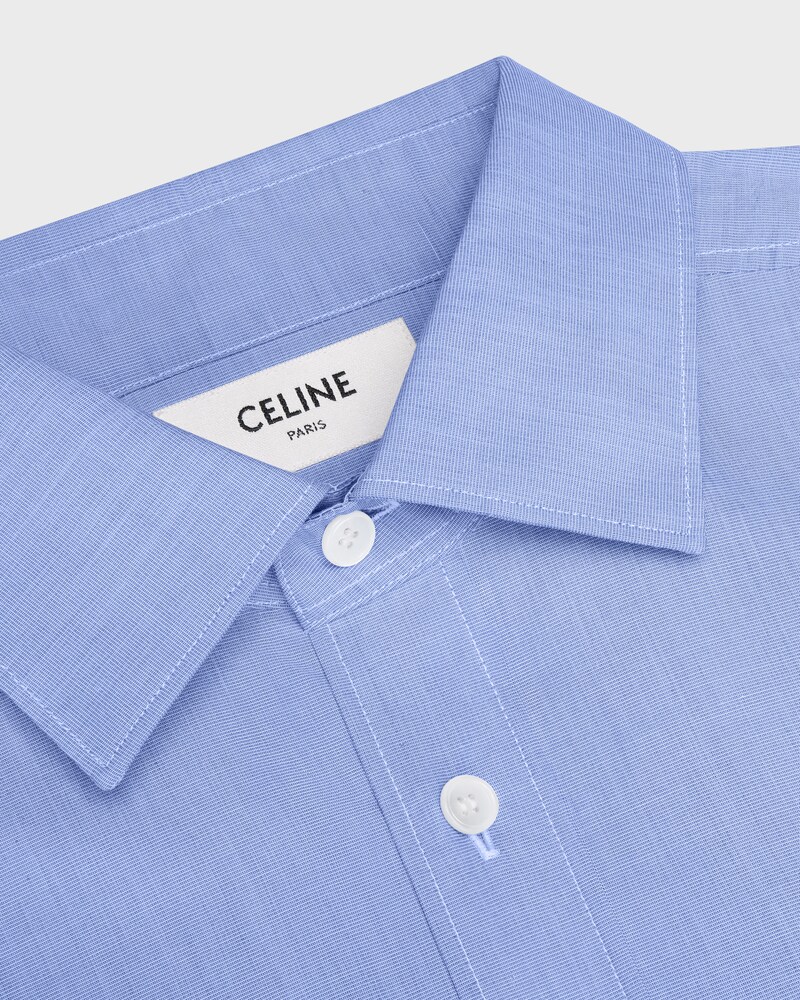 CLASSIC SHIRT - BLEU -  - 1 | CELINE