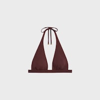 TRIÂNGULO top EM MALHA MATE - PRUNE - - 2 | CELINE