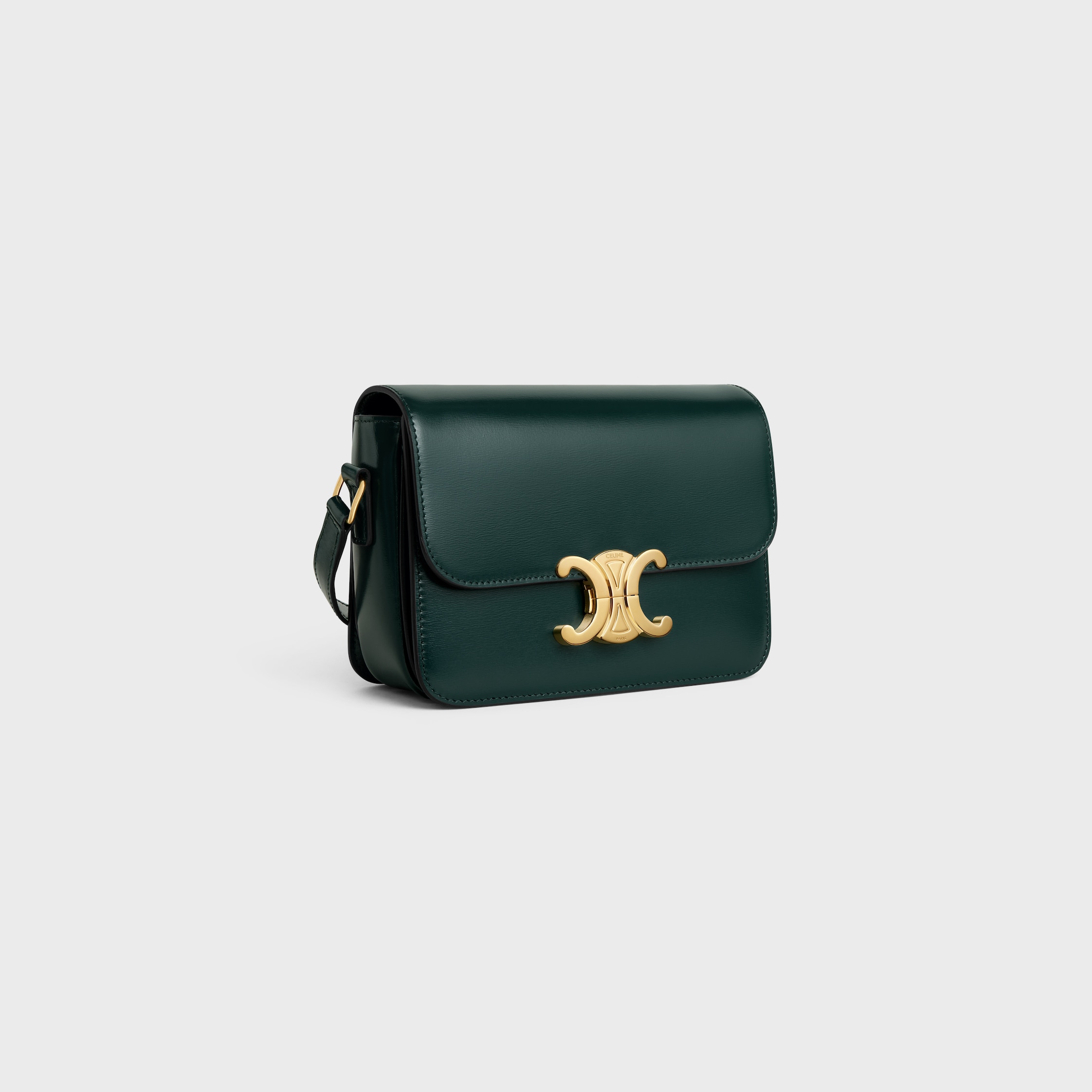 TEEN TRIOMPHE BAG IN shiny calfskin - AMAZONE | CELINE