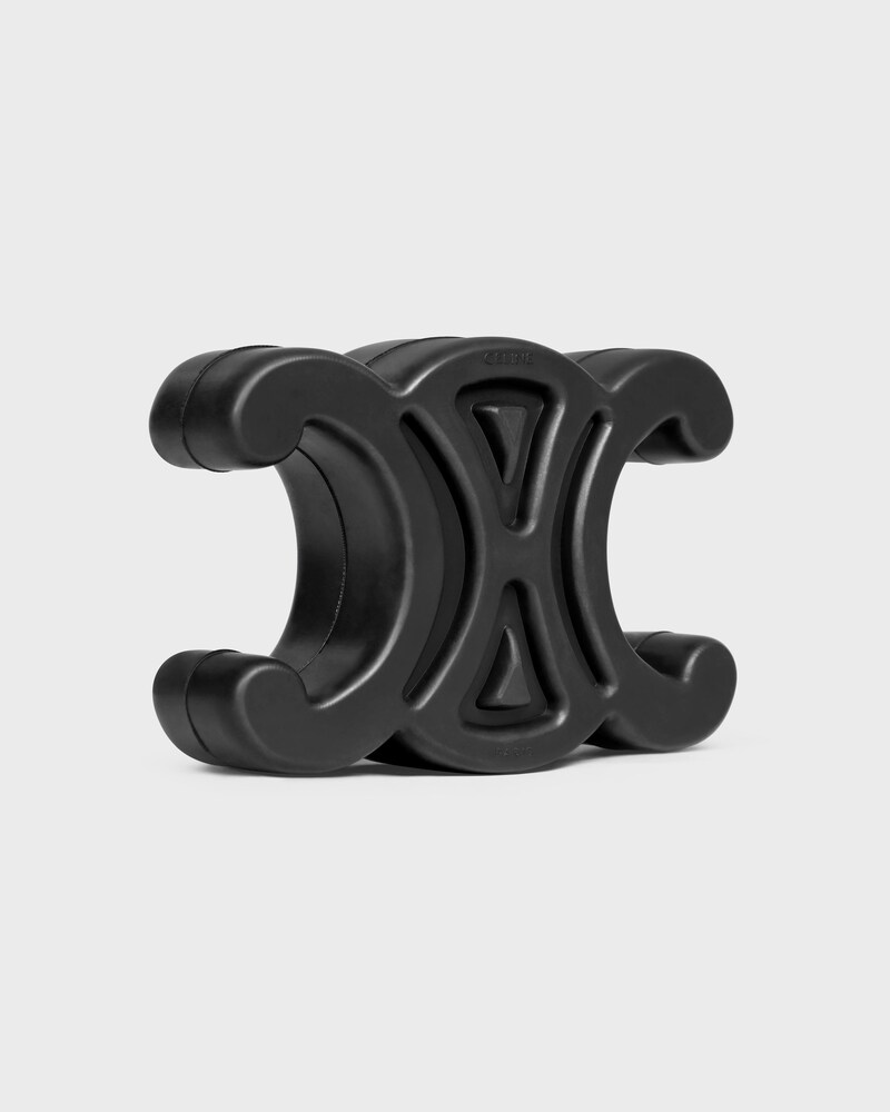 Triomphe Dog Toy in Rubber - BLACK - DOG ACCESSORIES - 1 | CELINE
