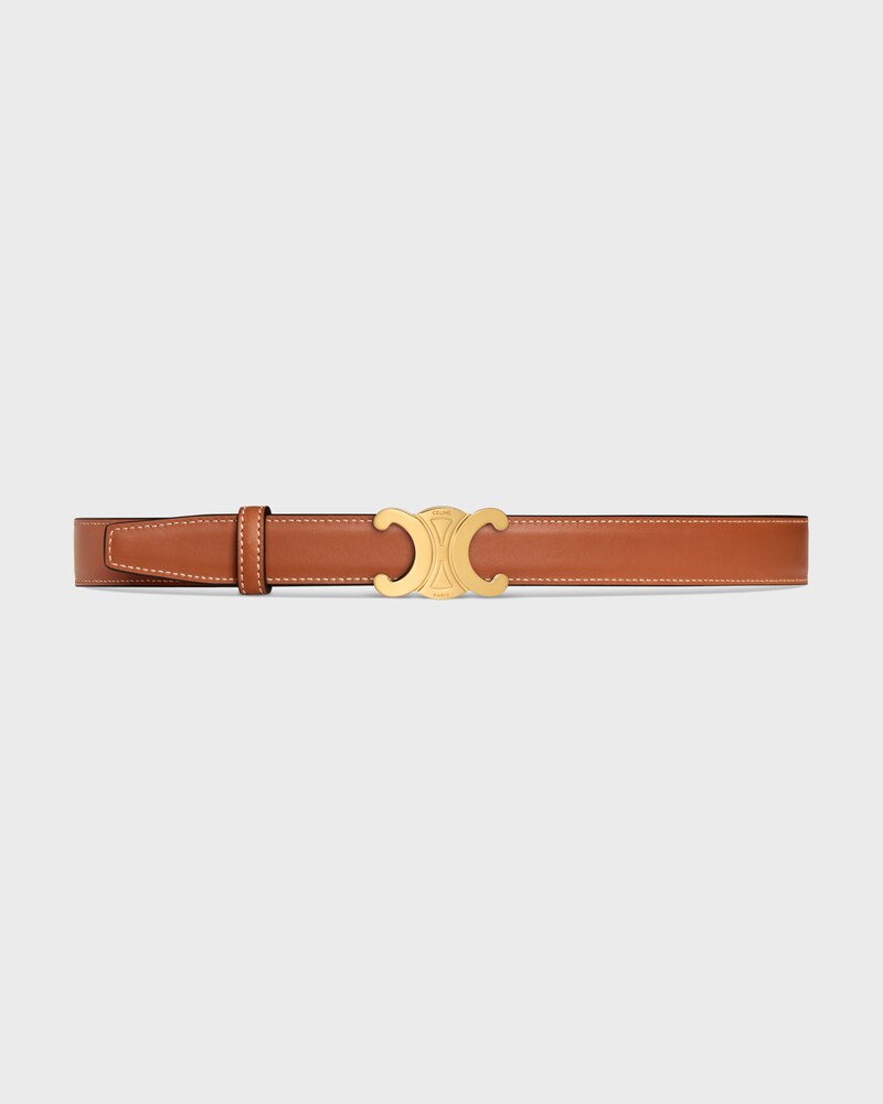Reversible Strap 25MM IN TAURILLON AND NATURAL CALFSKIN -  -  - 1 | CELINE