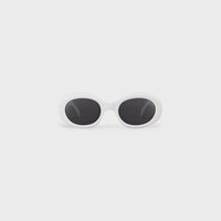 Triomphe 01 sunglasses in Acetate - WHITE -  - 1 | CELINE
