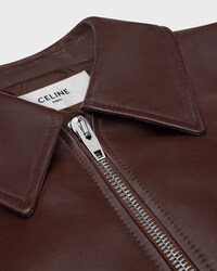 teddy jacket IN calfskin - CHOCOLATE -  - 2 | CELINE
