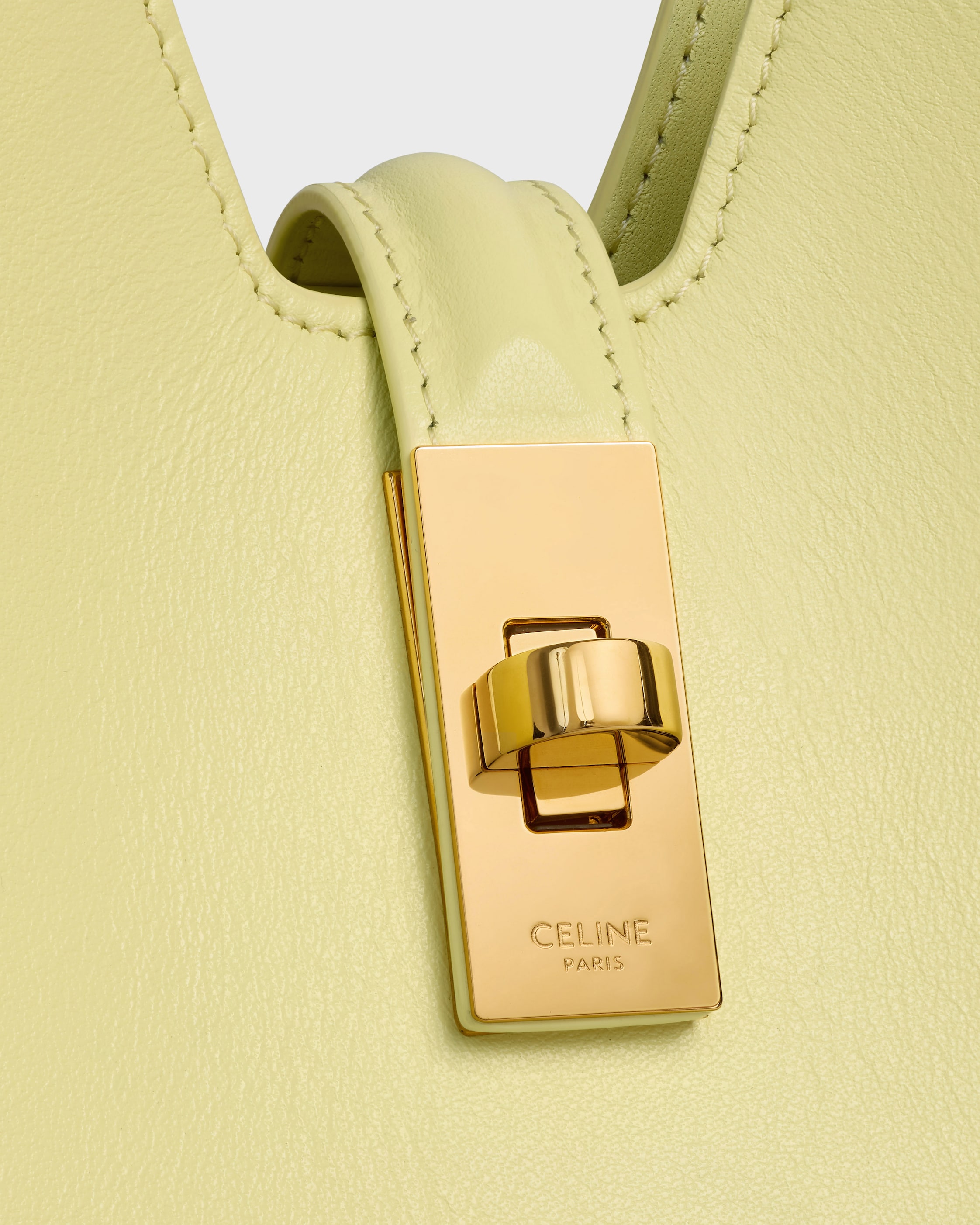 SMALL CAMILLE 16 SOFT BAG IN SMOOTH CALFSKIN - CITRUS | CELINE
