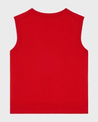 탑 - 파인 울 - 레드 -  - 2 | CELINE