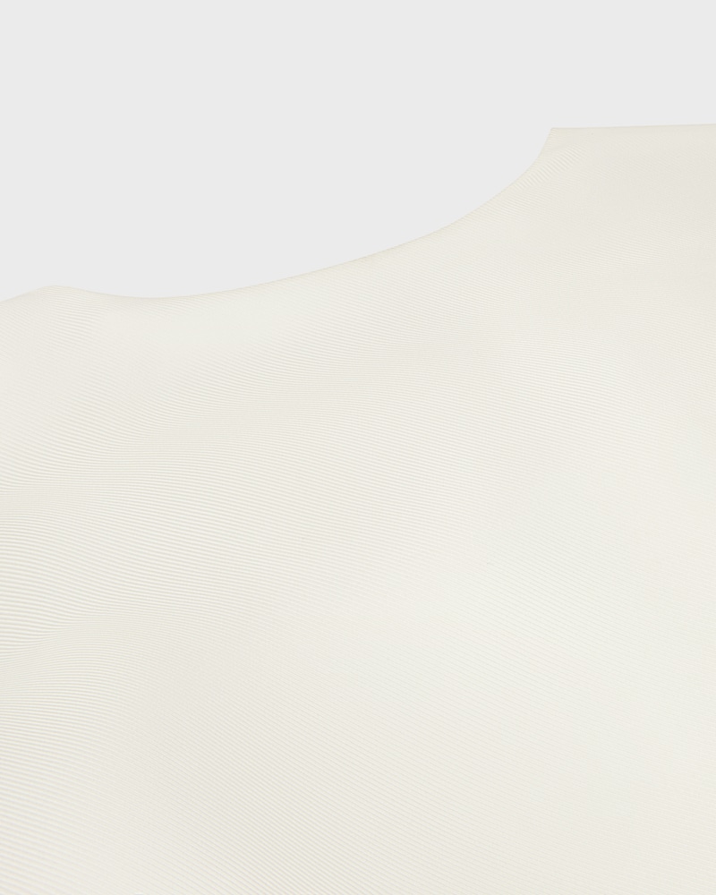 dress IN silk organza - OFF WHITE -  - 1 | CELINE