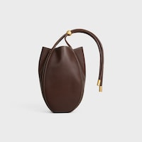 スモール ドロップ バケット / サプルスムースカーフスキン - チョコレート - バケットバッグ - 1 | CELINE