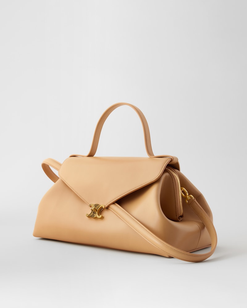 FLAIR IN SHINY CALFSKIN - LIGHT CUIR - Flair - 1 | CELINE